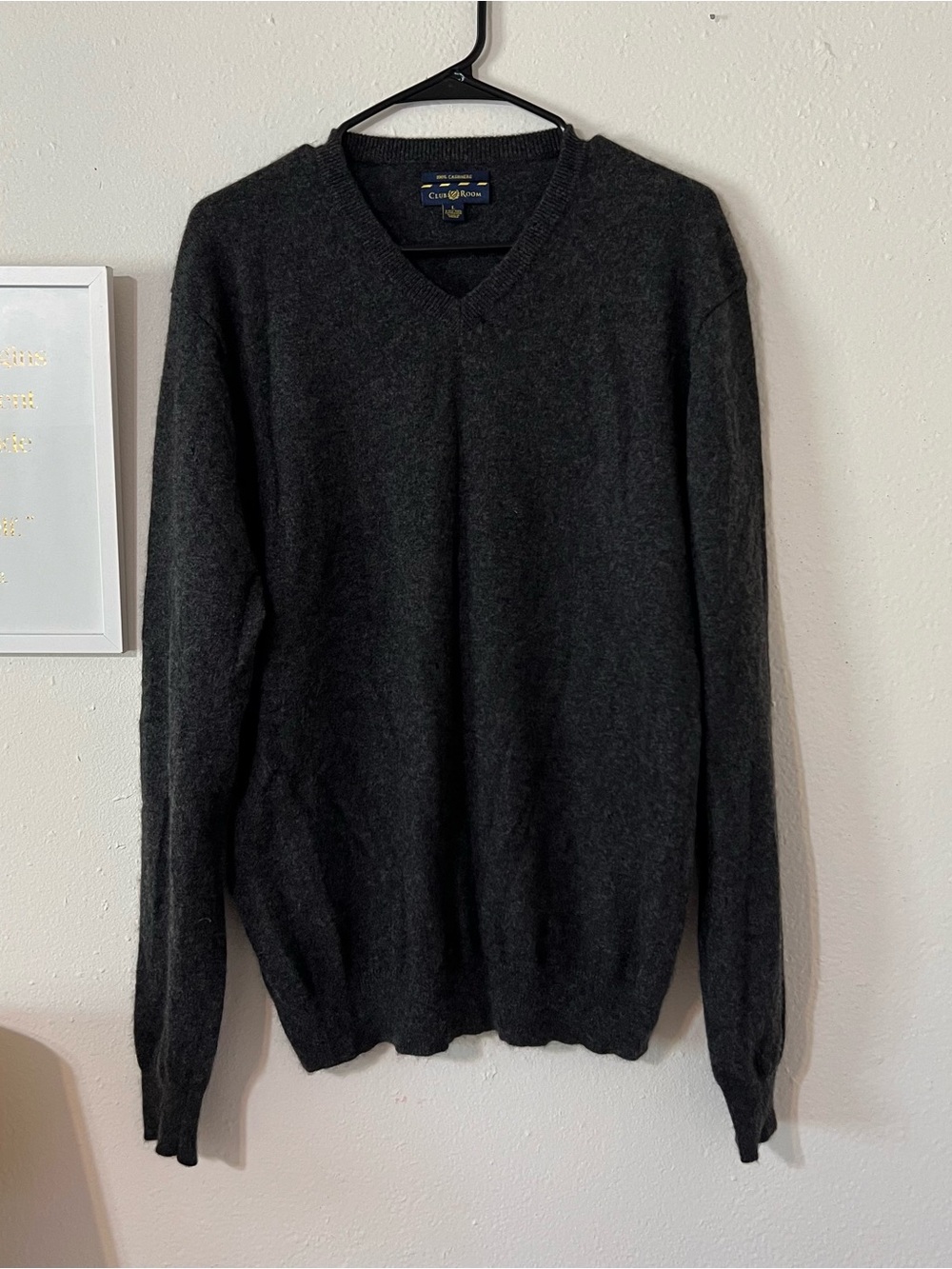 Club room men cashmere sweater